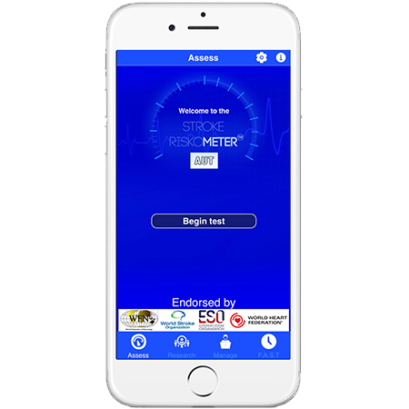 Stroke Riskometer app