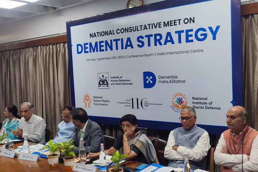 NISAN team presented at the Indian National Dementia Strategy meeting 